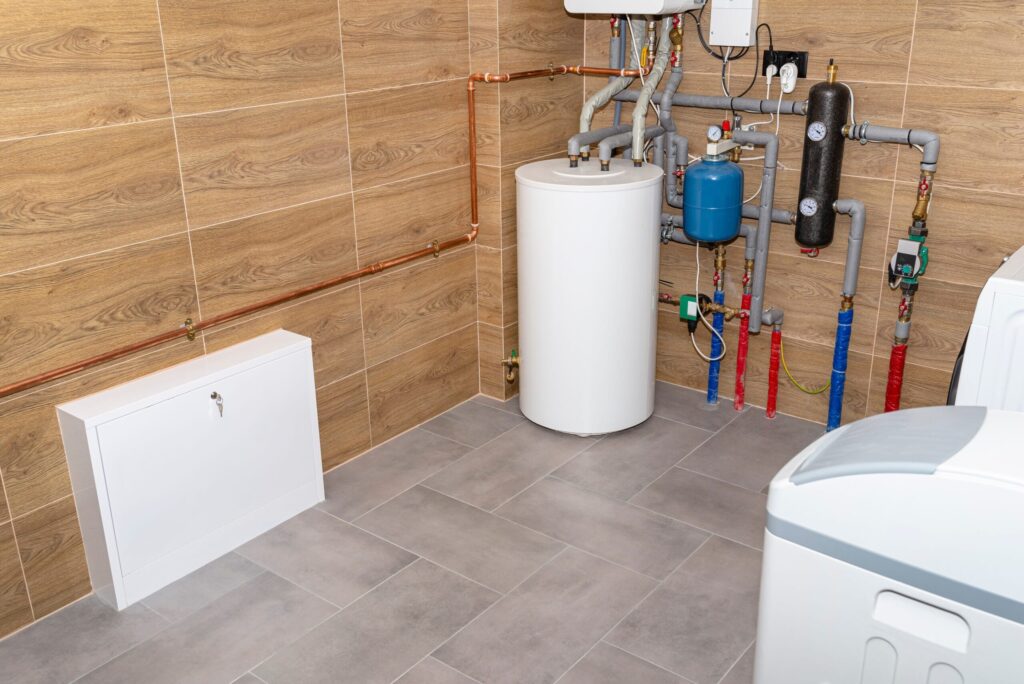 Residential water heater and plumbing system installed in Winter Garden
